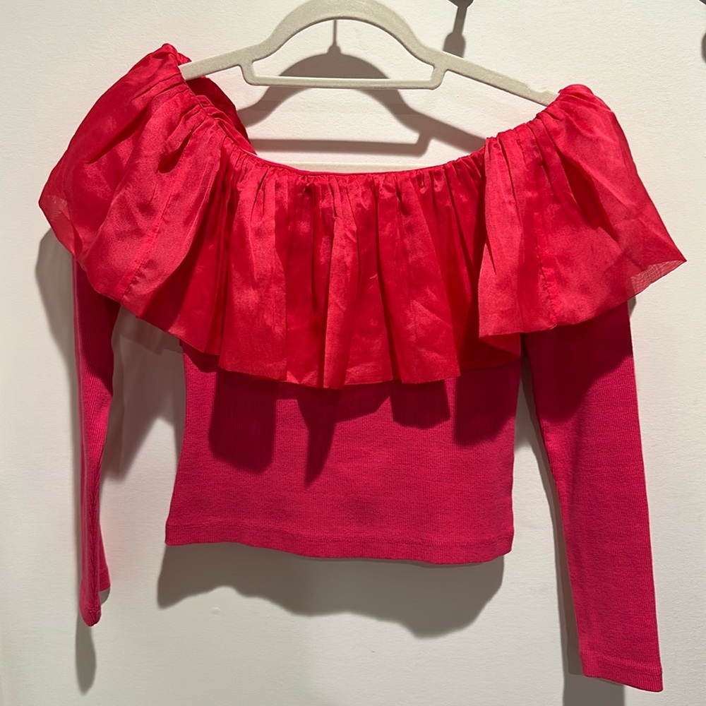 Anthropologie off the shoulder top
